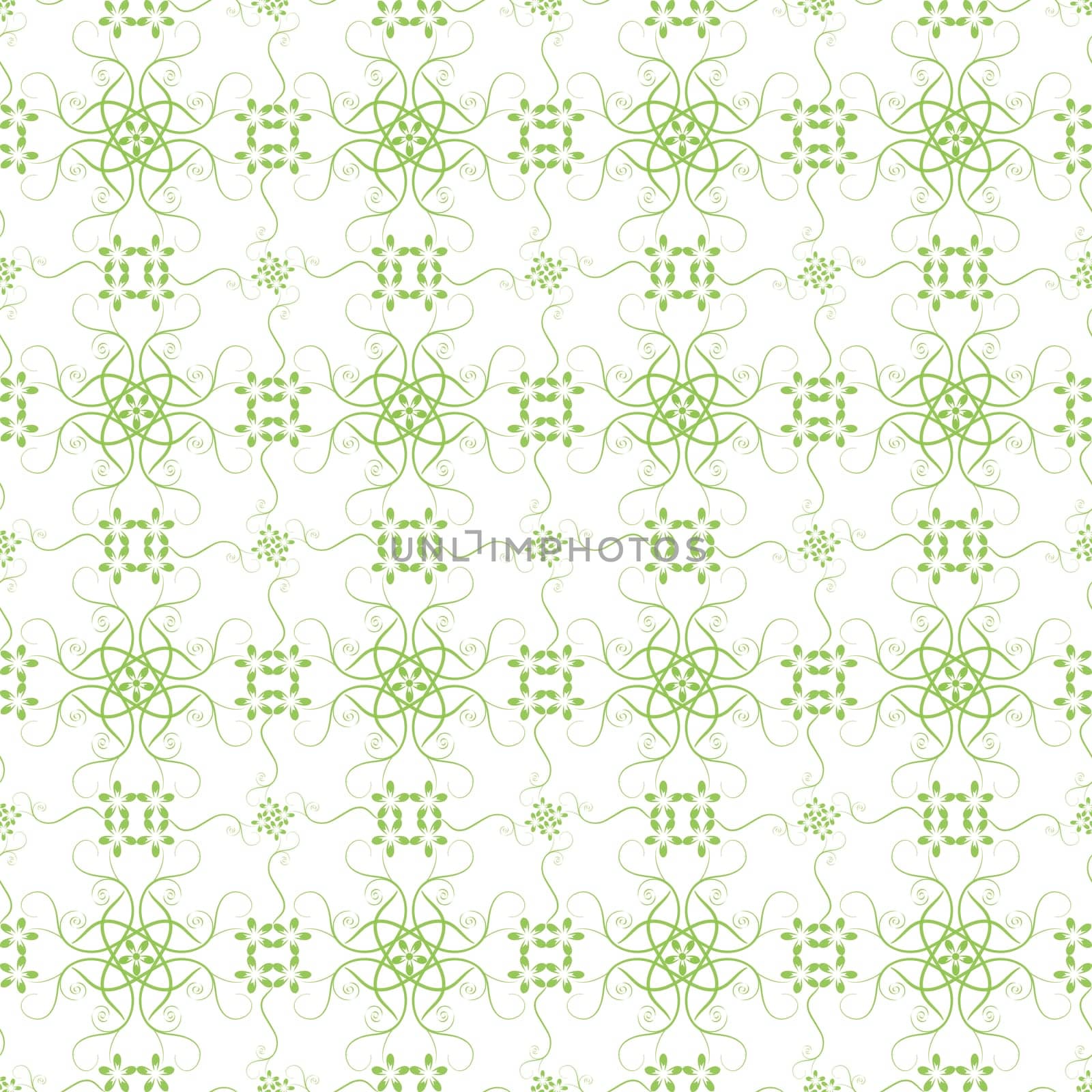 Beautiful background of seamless floral pattern