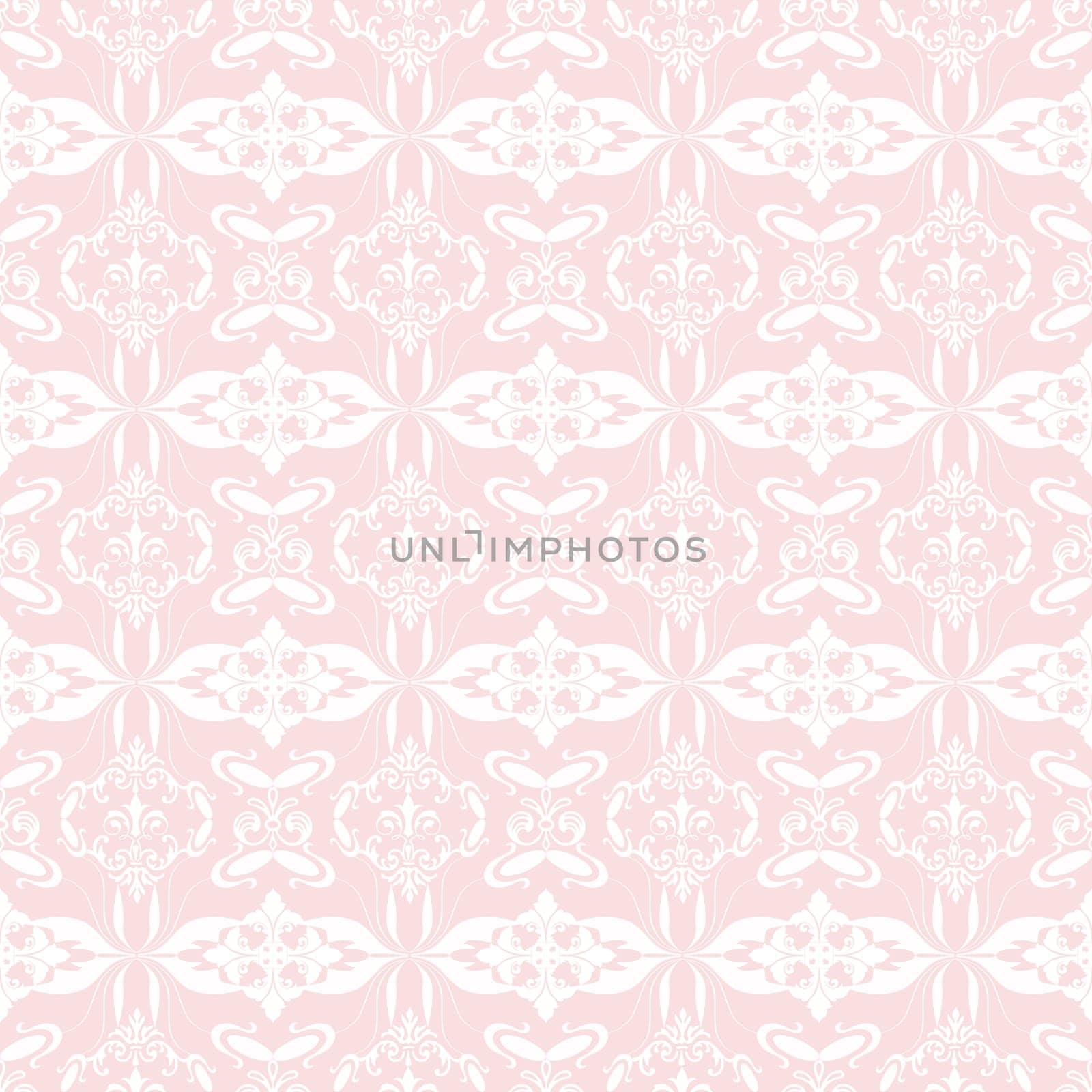 Beautiful background of seamless floral pattern