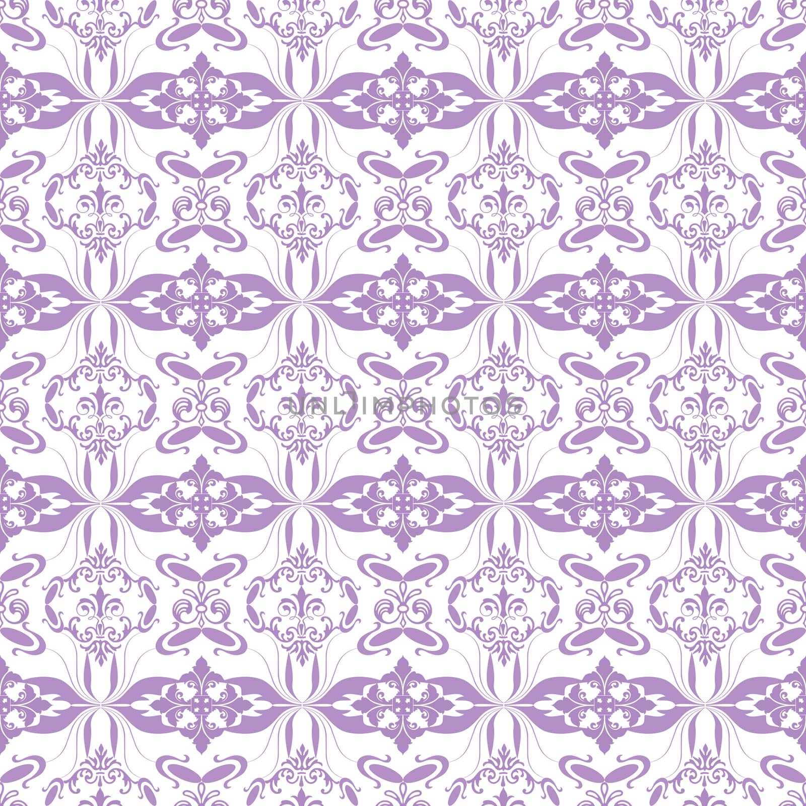 Beautiful background of seamless floral pattern