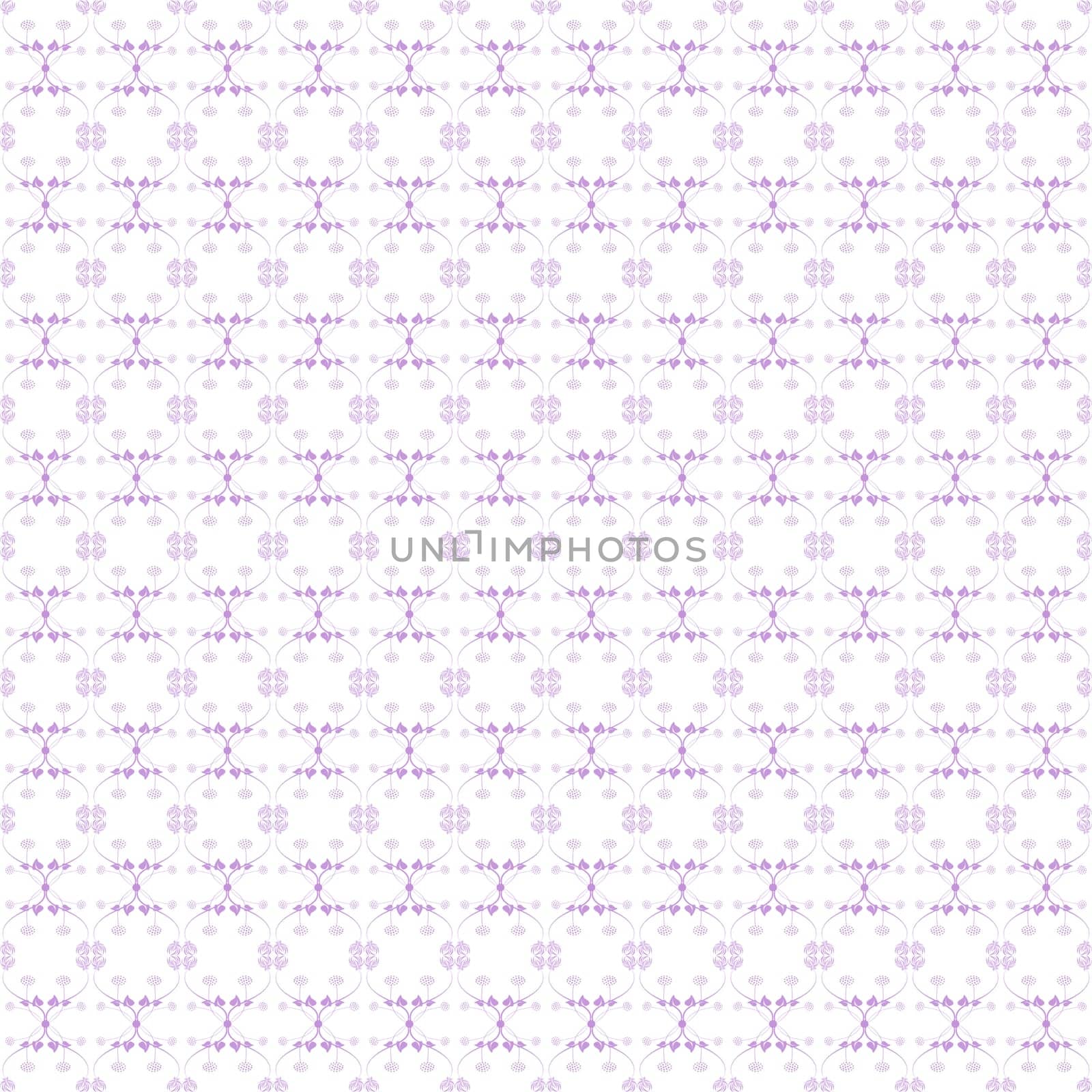 Beautiful background of seamless floral pattern