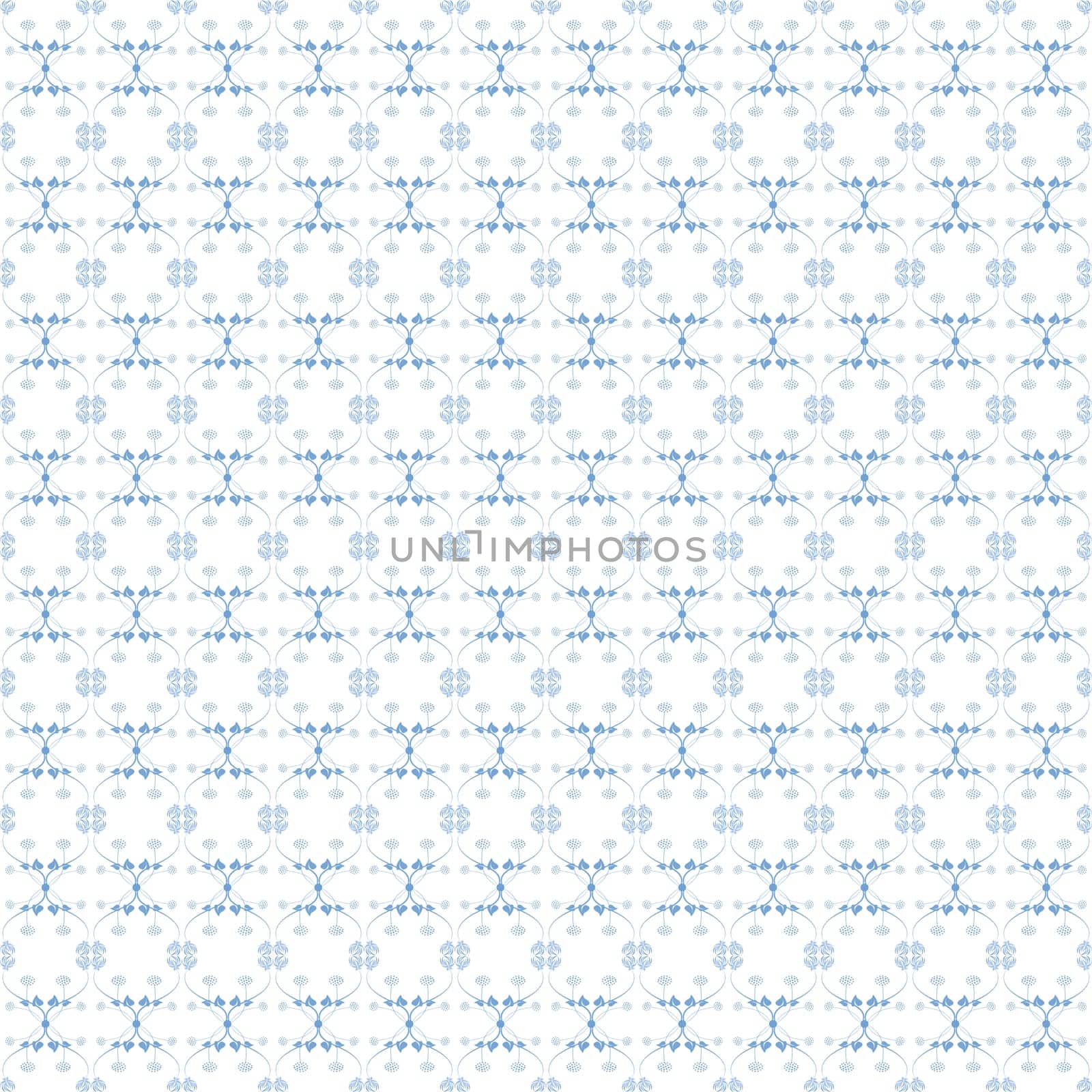 Beautiful background of seamless floral pattern