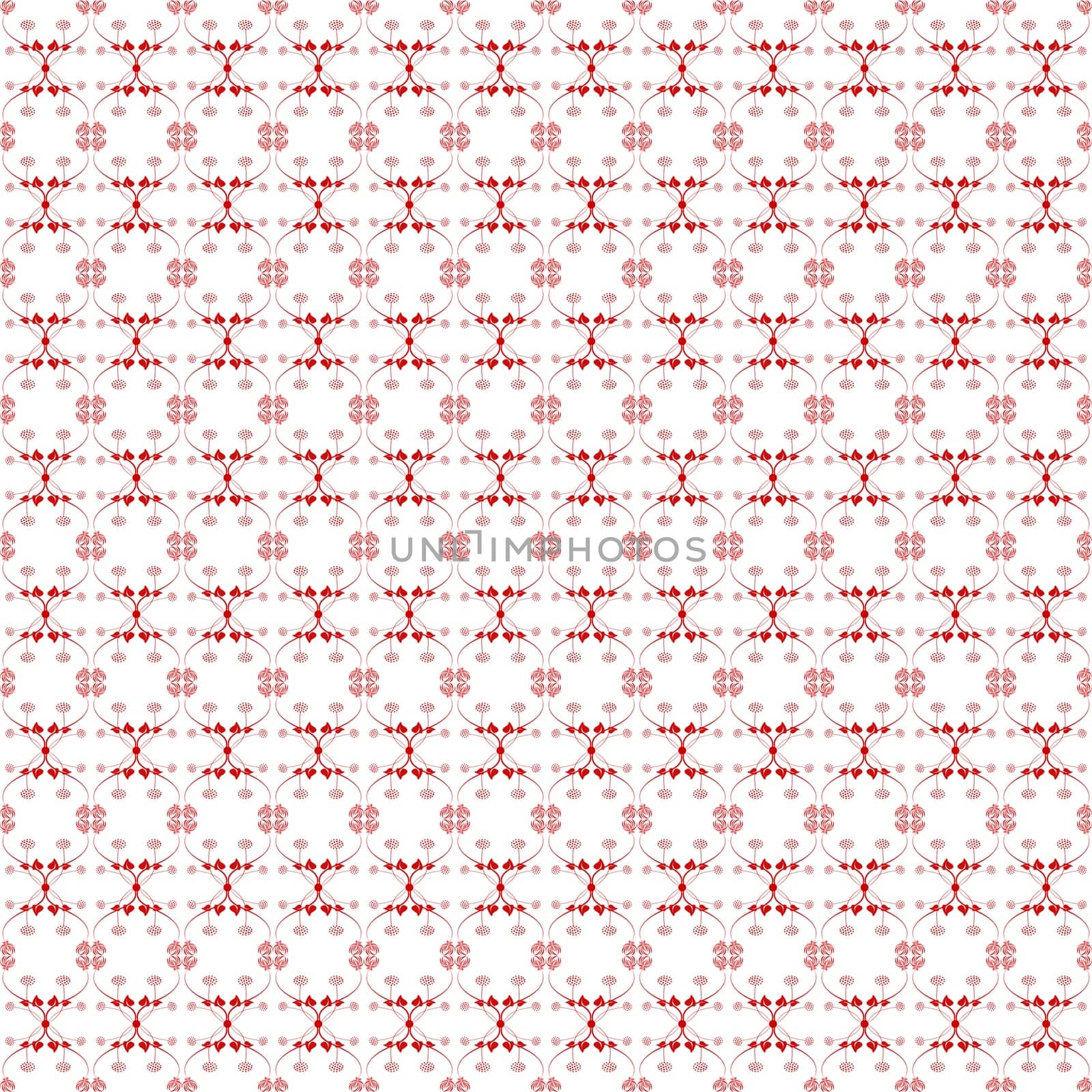 Beautiful background of seamless floral pattern