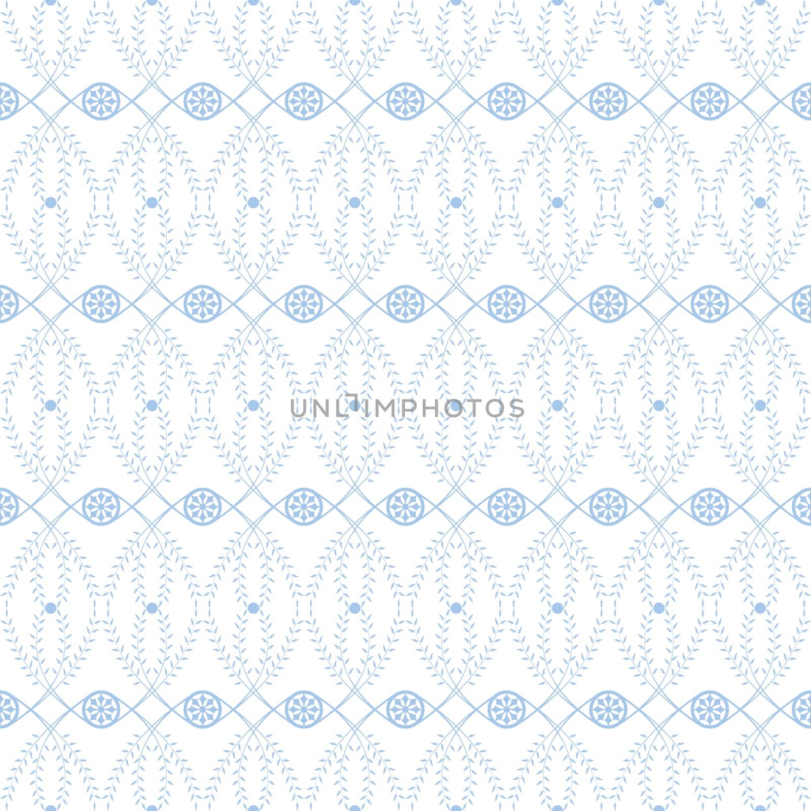 Beautiful background of seamless floral pattern