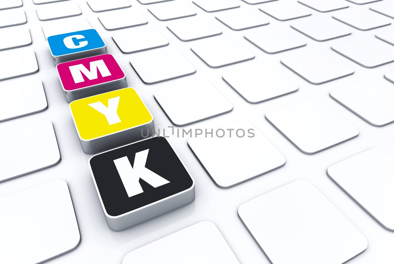CMYK 3D Pad Symbolism 2