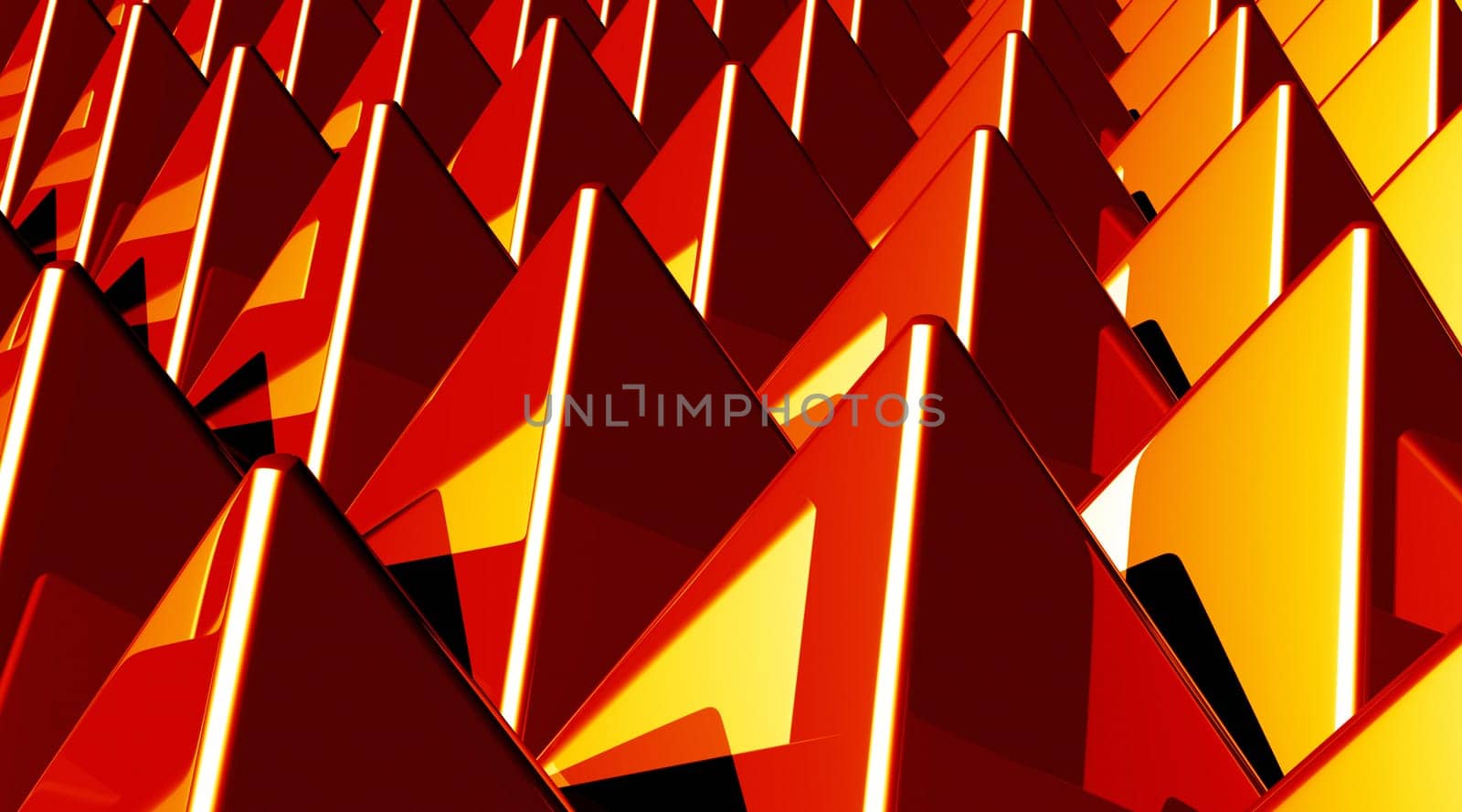 Background - Pyramids Matrix Red Yellow 1