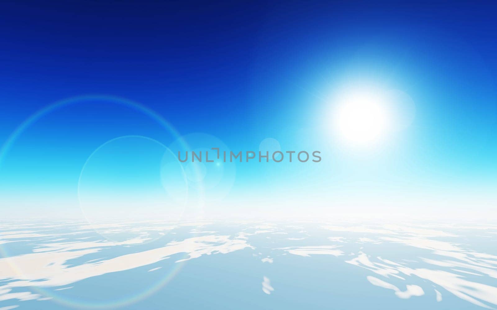 Blurred Clouds with Sunshine 03