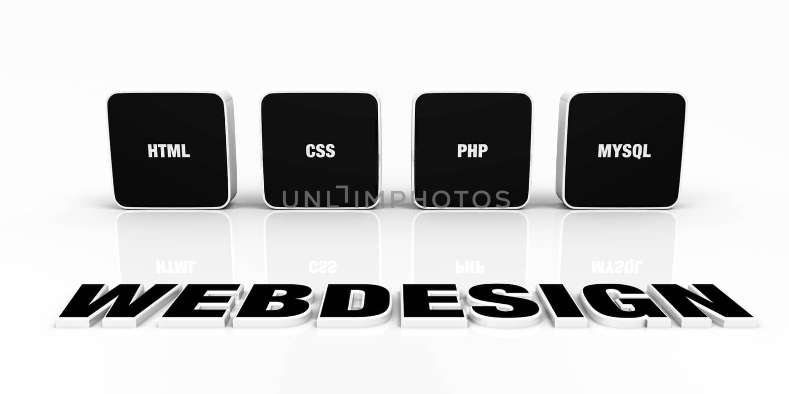 Web Design Portfolio Concept Black 01