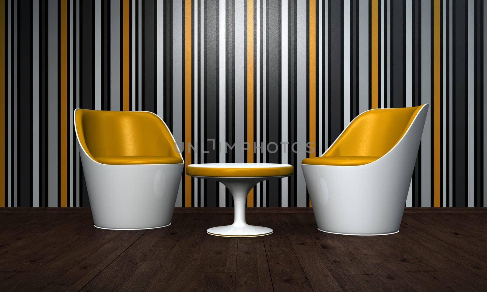 Relax Room orange white