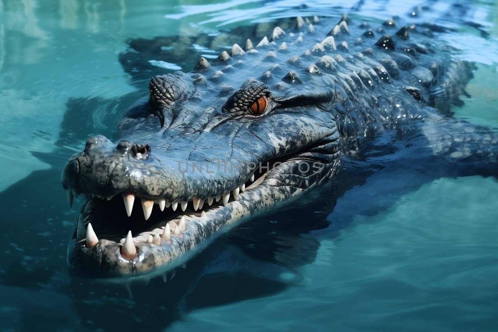 Crocodile predator reptile wildlife alligator animal by Vichizh