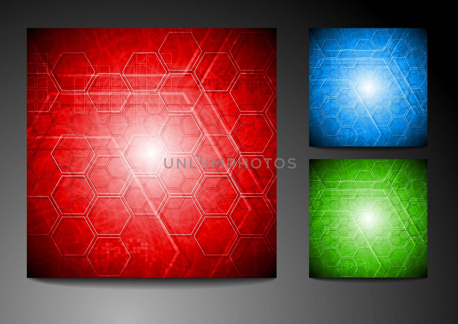Hi-tech abstract design. Vector eps 10