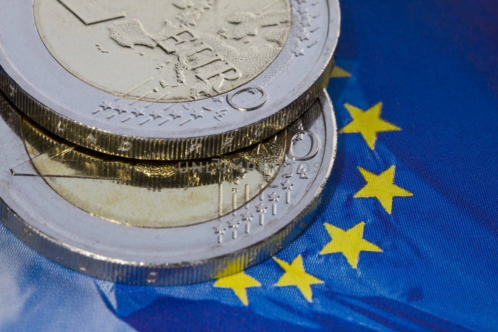 Euro close-up