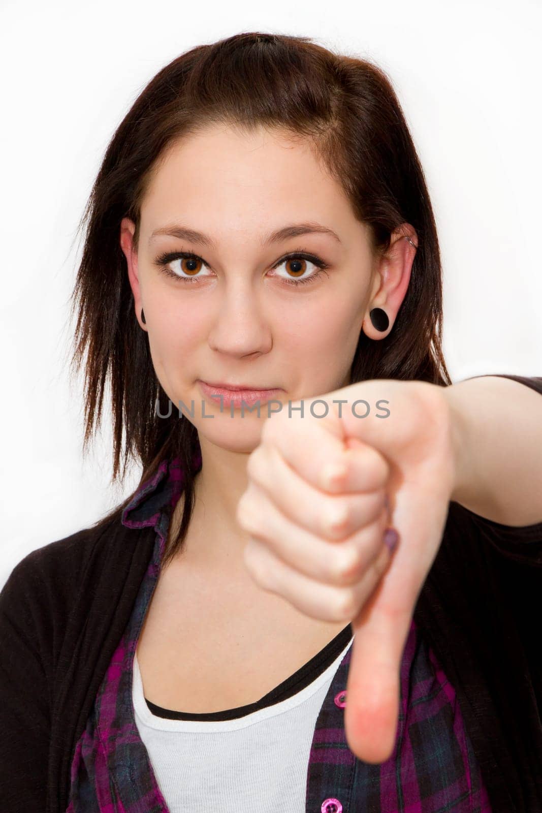 Thumbs down