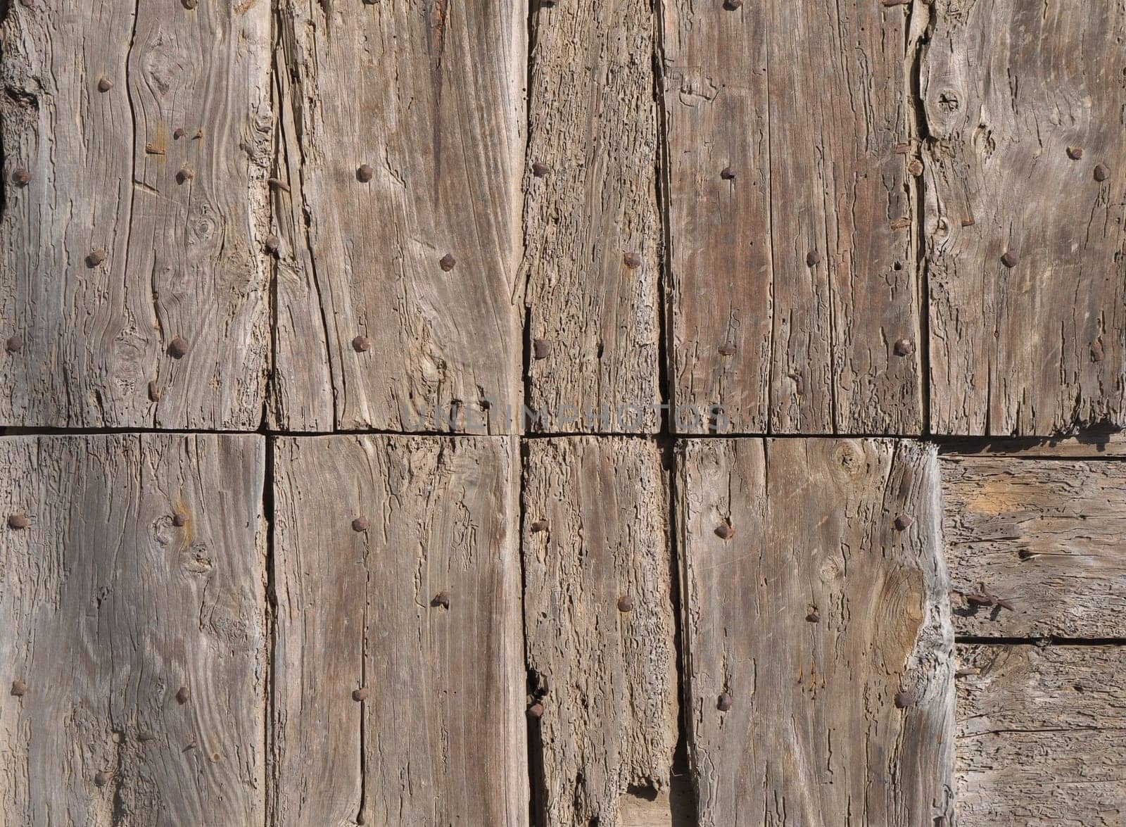 Wood plank board useful as a background