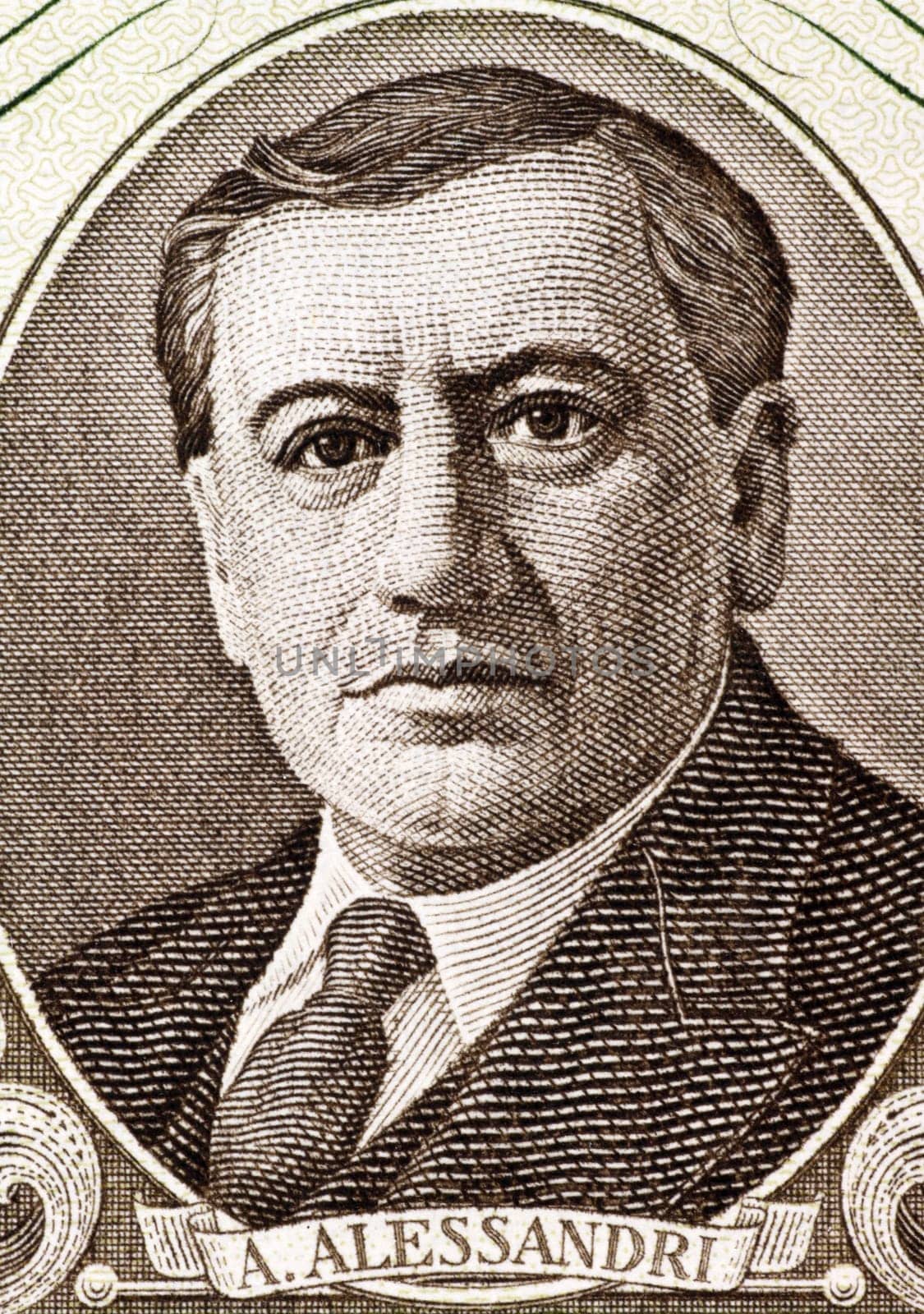 Arturo Alessandri (1868-1950) on 50 Escudos 1964 Banknote from Chile. Chilean politician who served twice as the President of Chile.