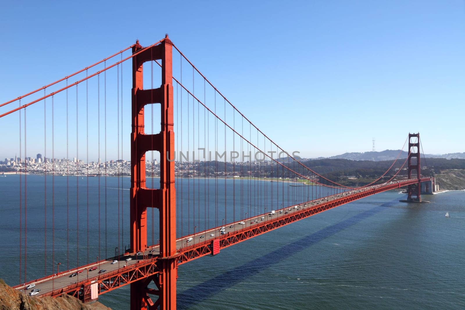 The Golden Gate Bridge in San Francisco