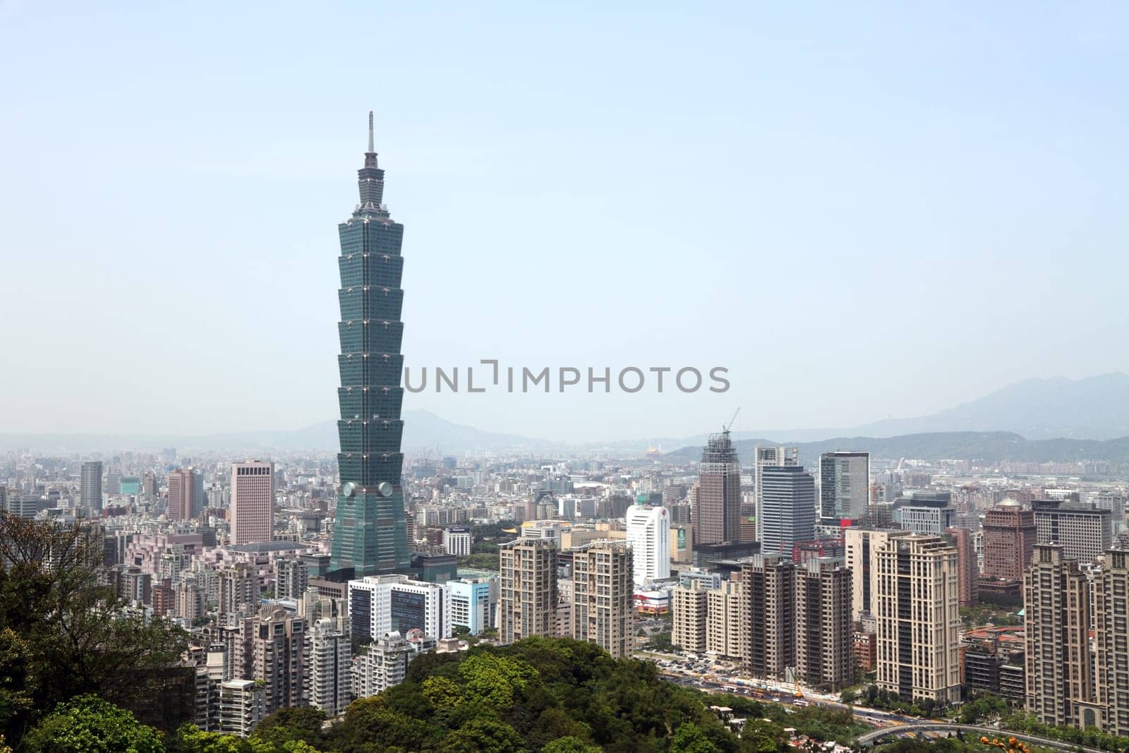 Taipei cityscape, Taiwan