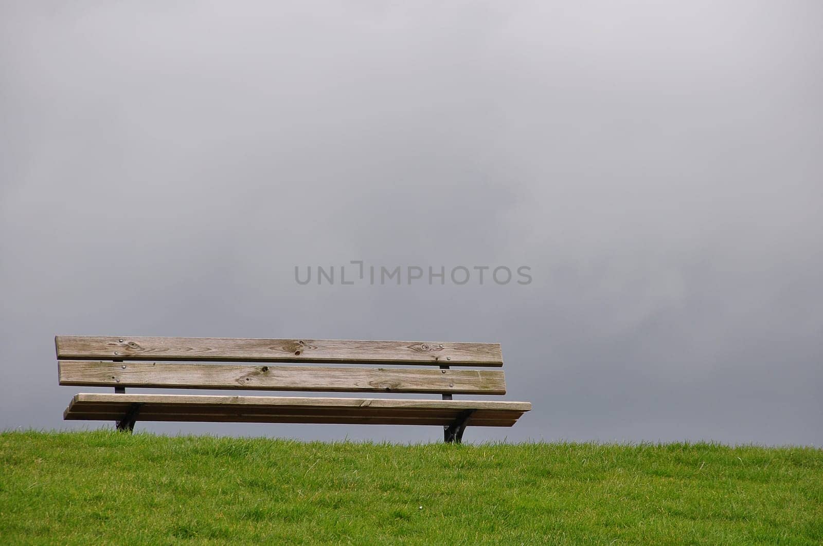 Wooden bench