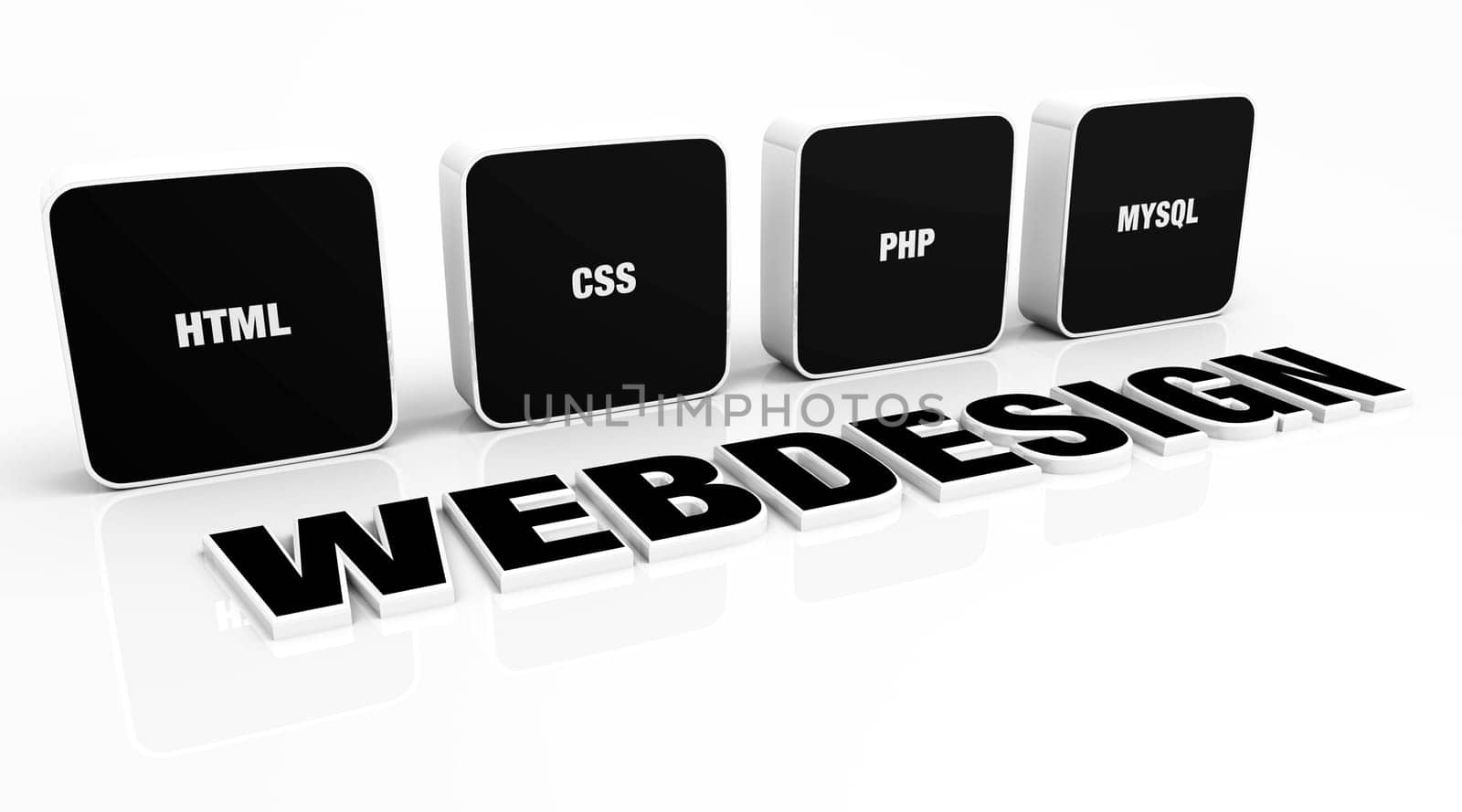 Web Design Portfolio Concept Black 03