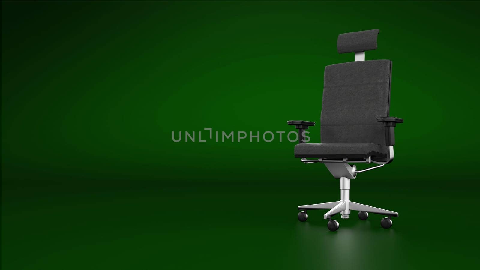 Executive Chair / Office Chair - Green Background