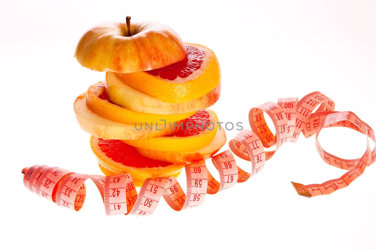 fruits of the tape as a symbol of the diet