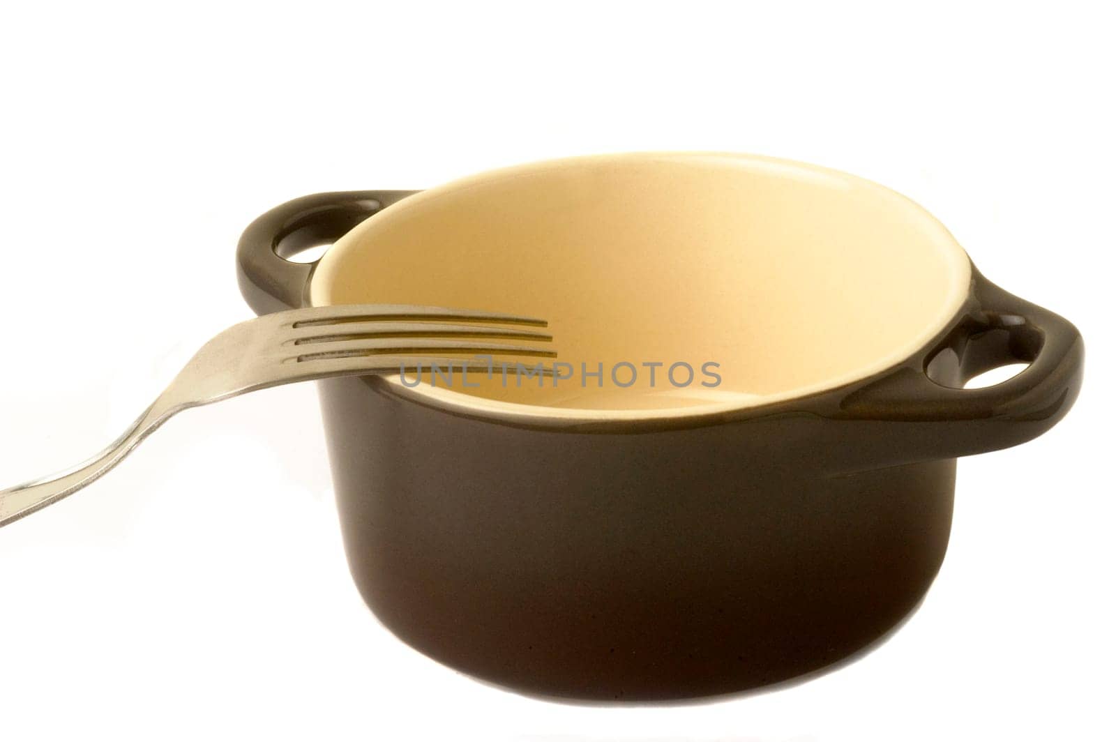Mini casseroles individual which makes it possible individually to simmer a dish while adding an original character to the presentation.