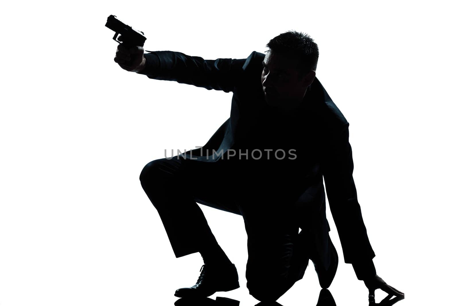one caucasian business man playing juggling soccer ball in studio isolated on white background