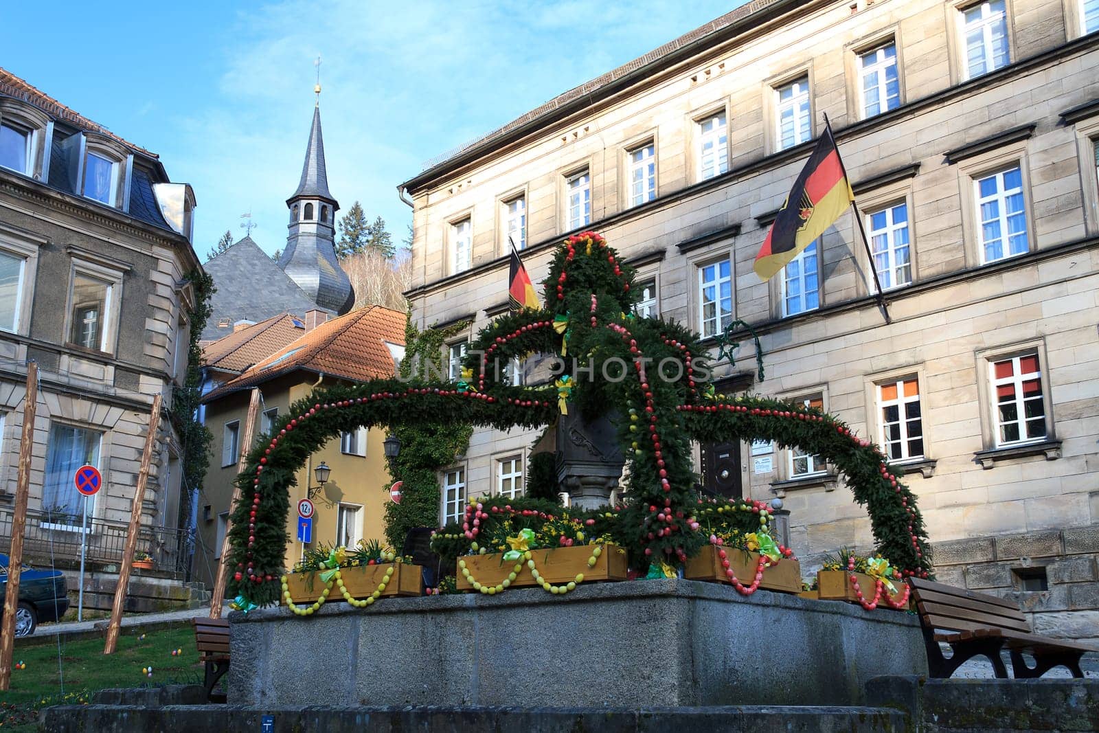 Easter Fountain Bad Berneck