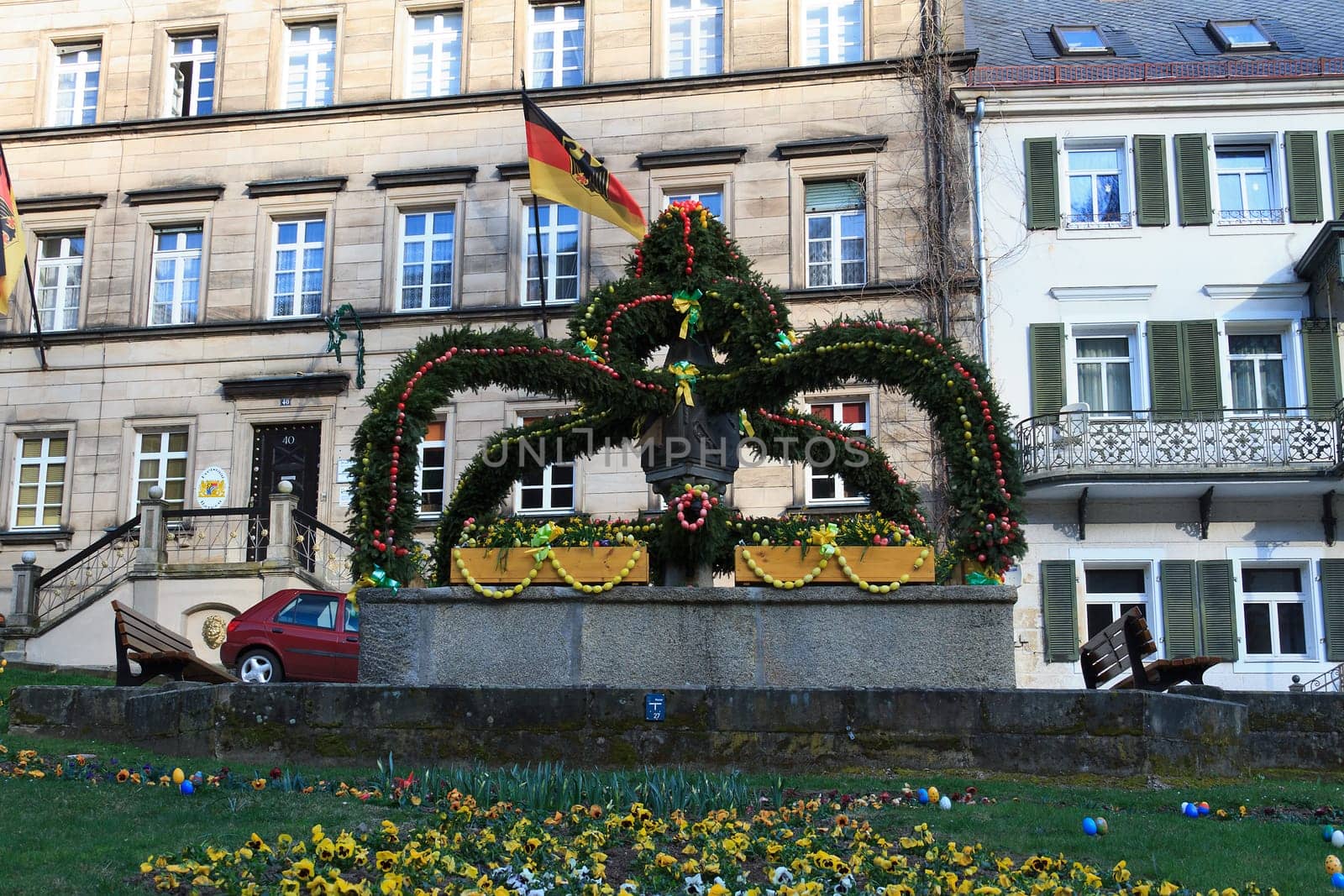 Easter Fountain Bad Berneck