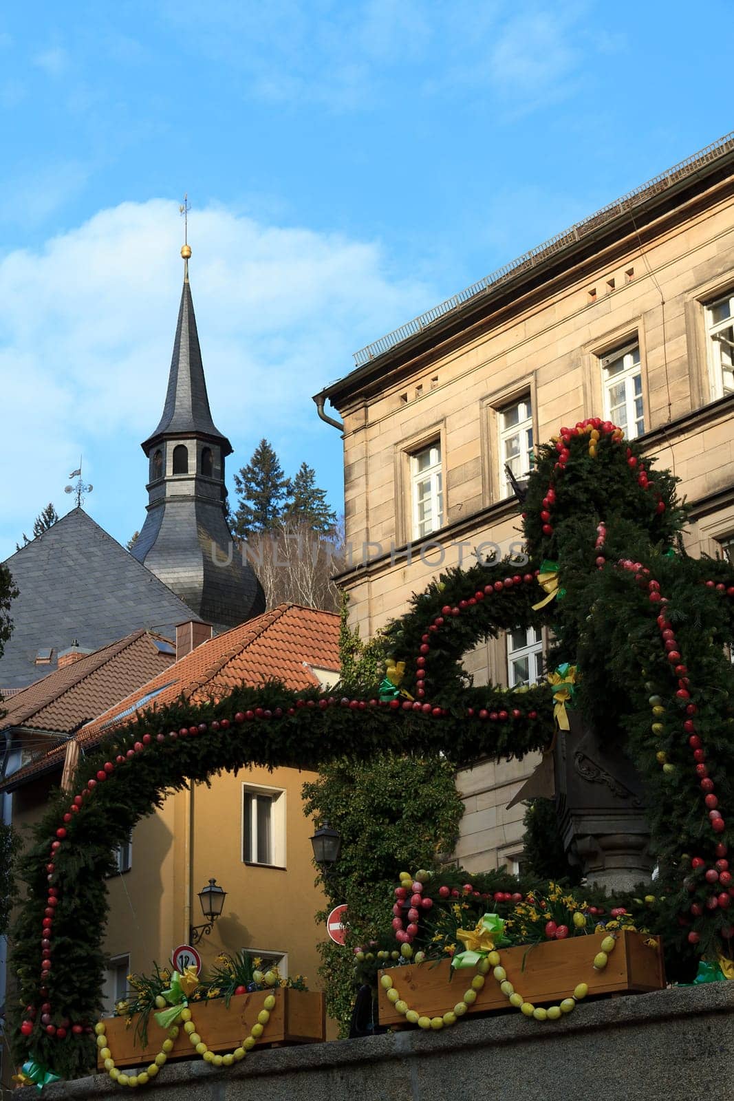 Easter Fountain Bad Berneck