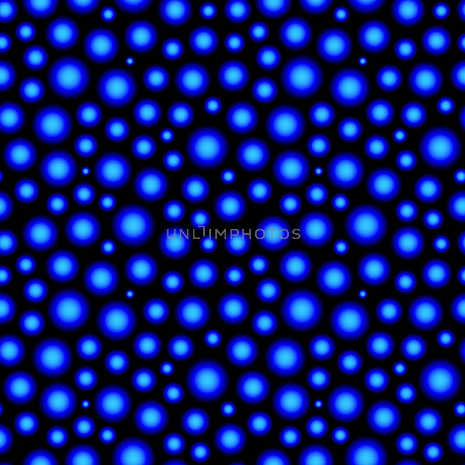 Black and Blue Bubble background. Illustration for design