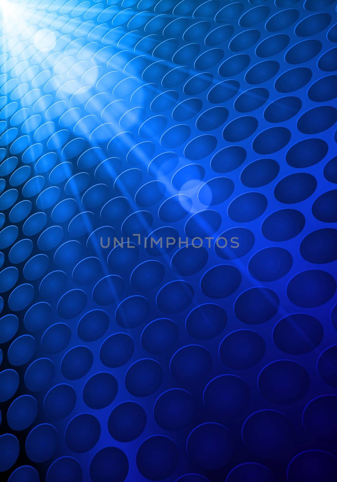 Abstract Shiny Blue Background. Illustration for design