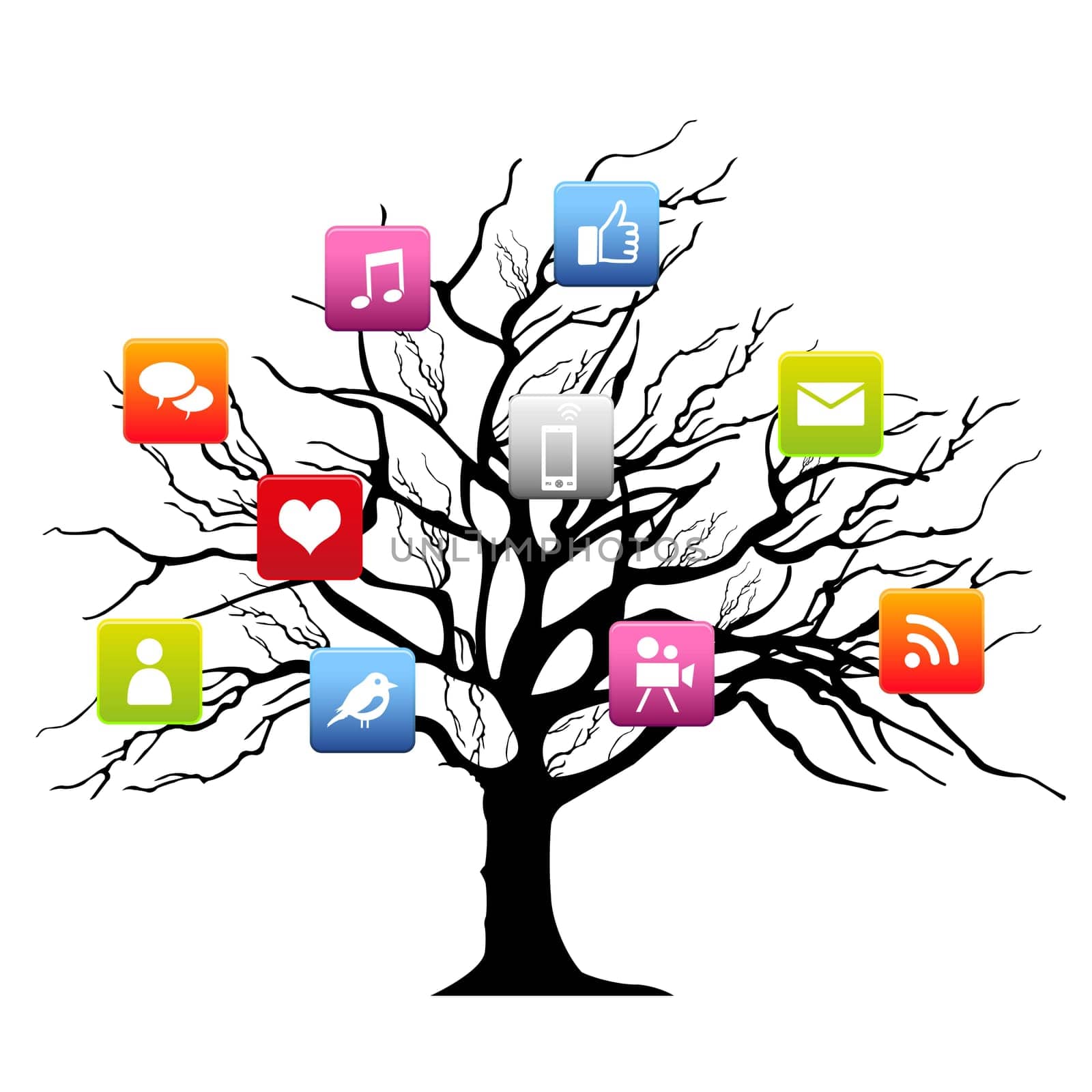 Social Network Tree
