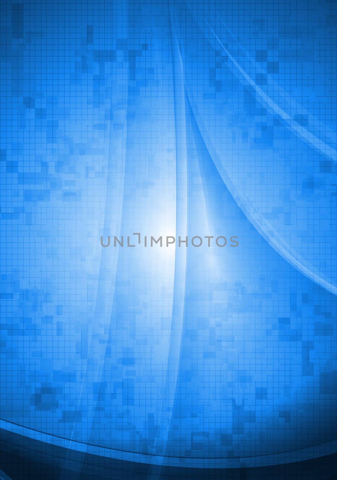 Blue technical background. Vector illustration eps 10