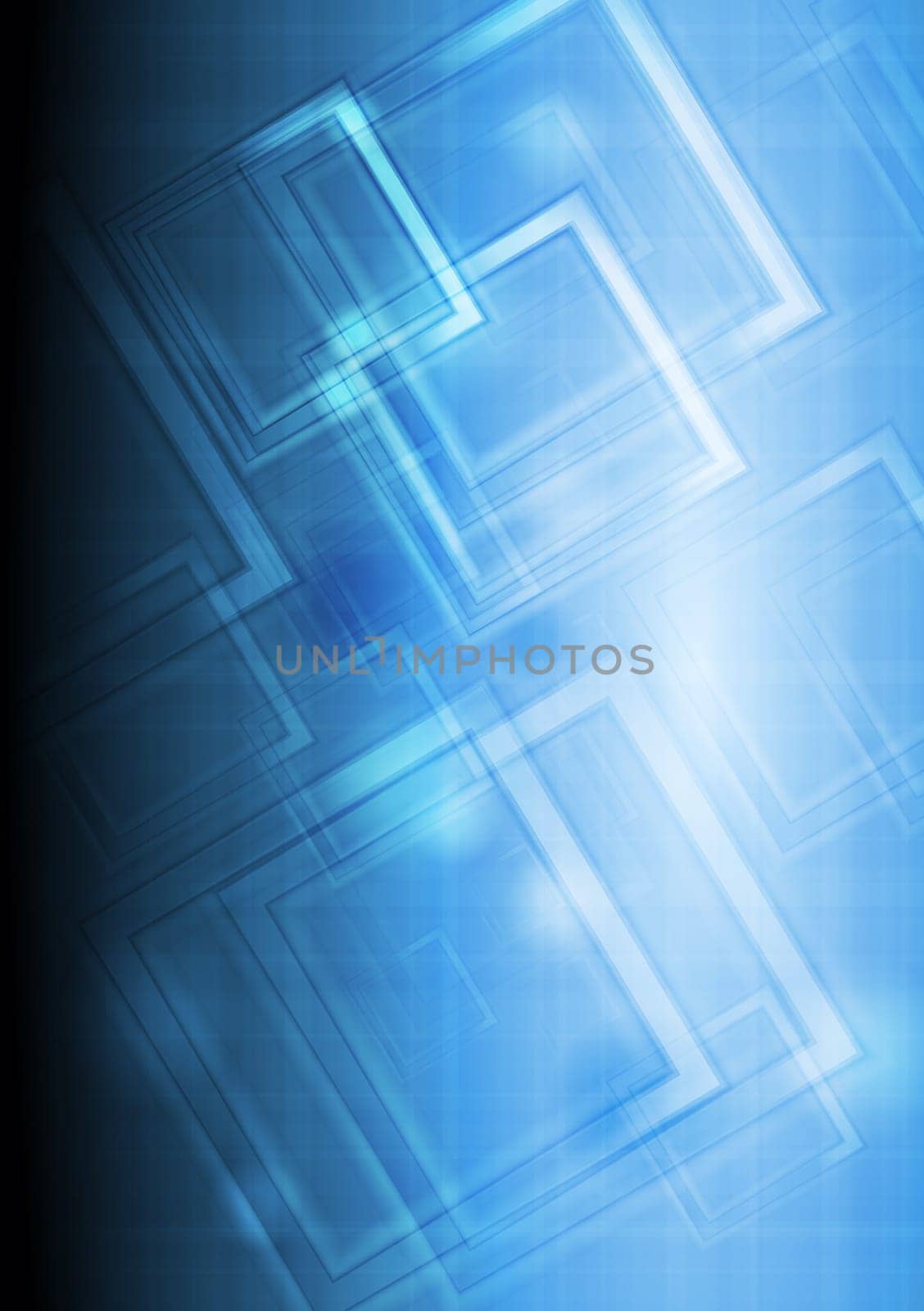 Blue technical design. Vector illustration eps 10