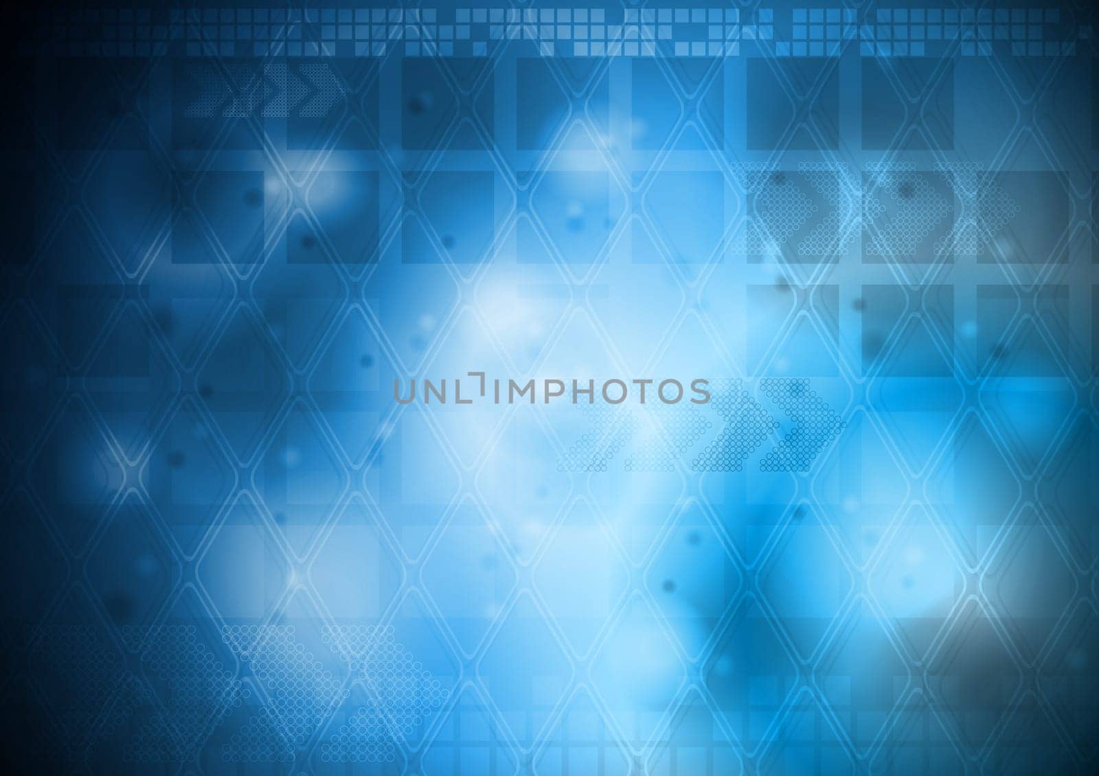 Blue technical design. Eps 10 vector