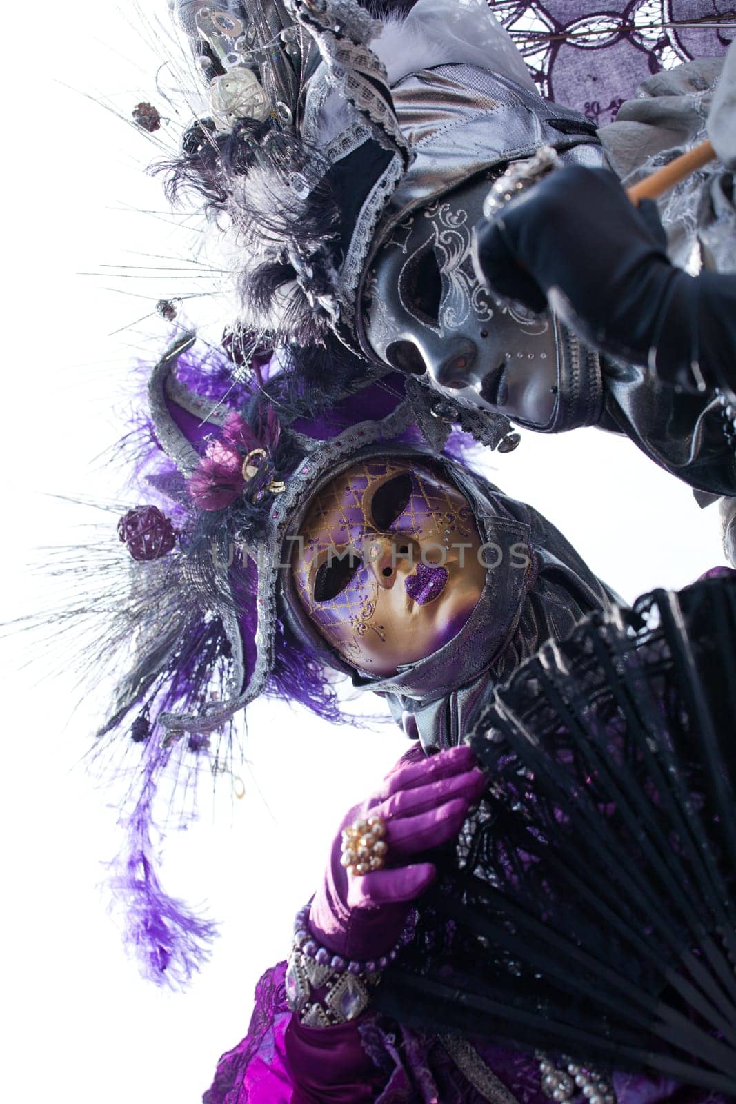 Masks in the Venice carnival