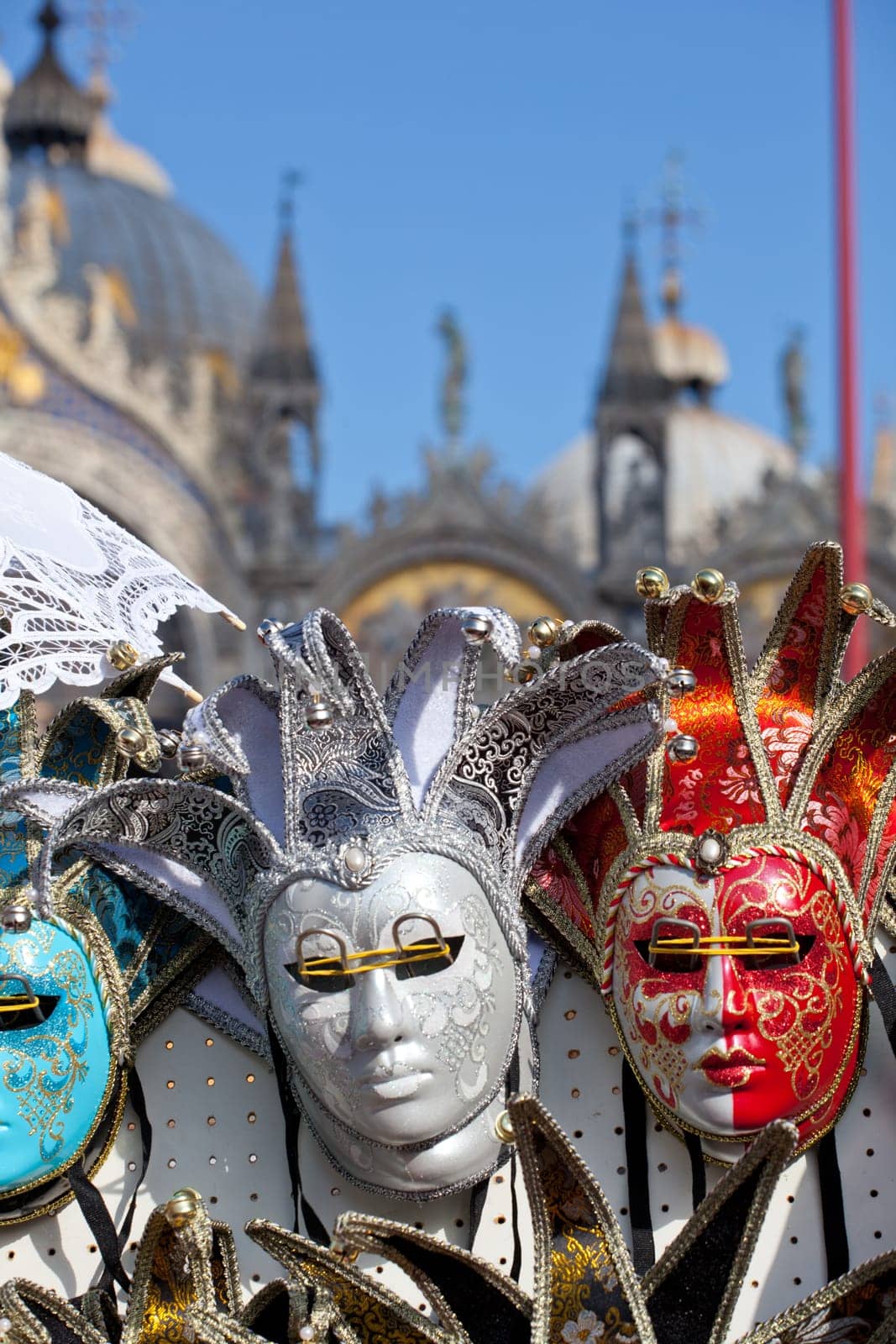 Masks in the Venice carnival