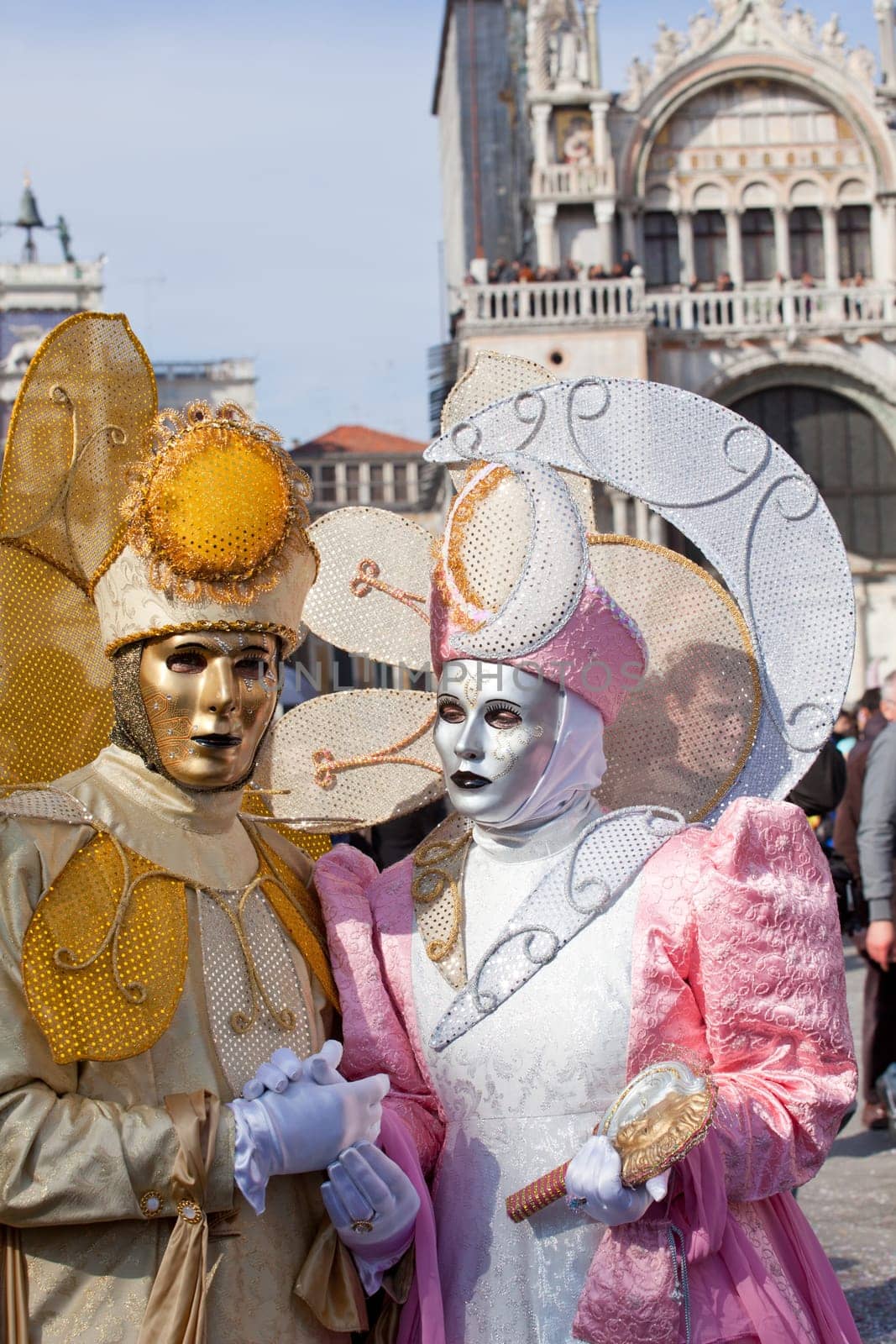 Masks in the Venice carnival