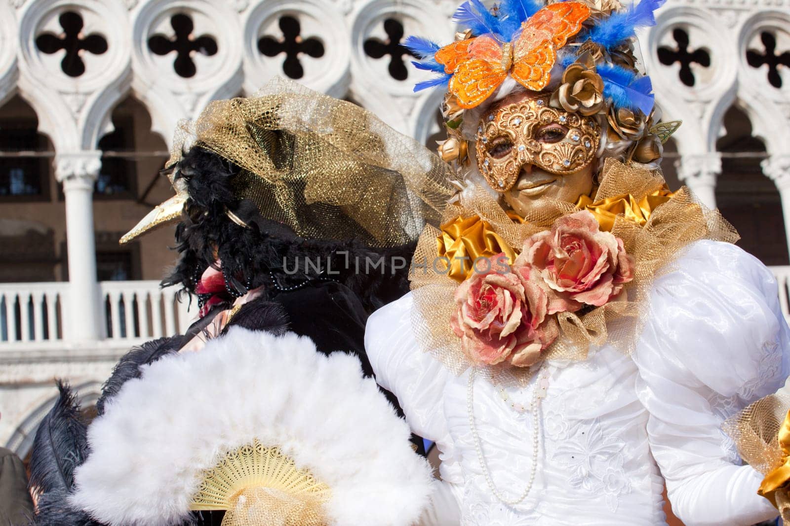 Masks in the Venice carnival