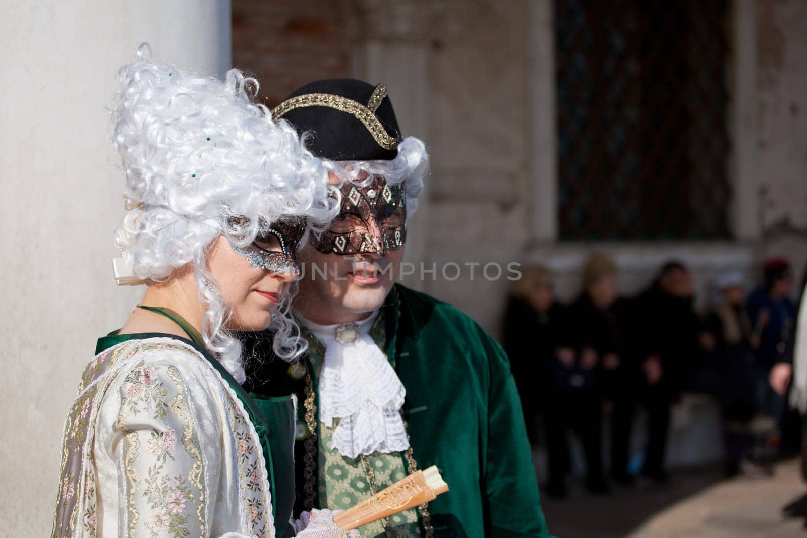 Masks in the Venice carnival