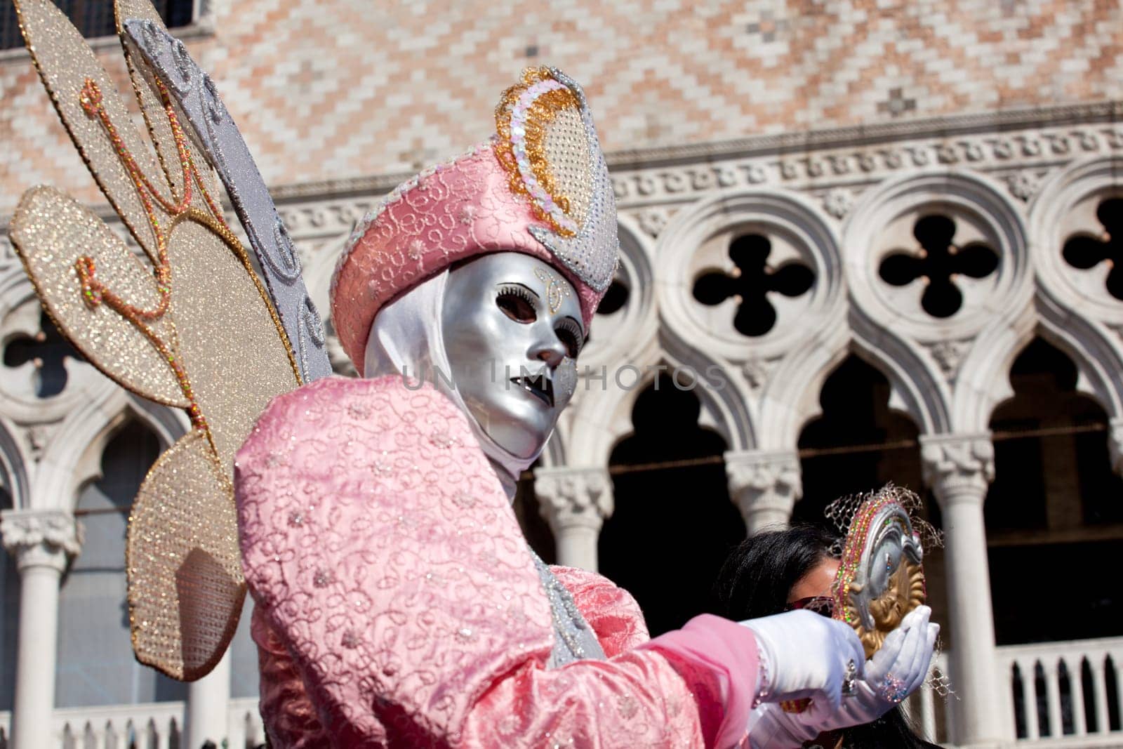 Mask in the Venice carnival