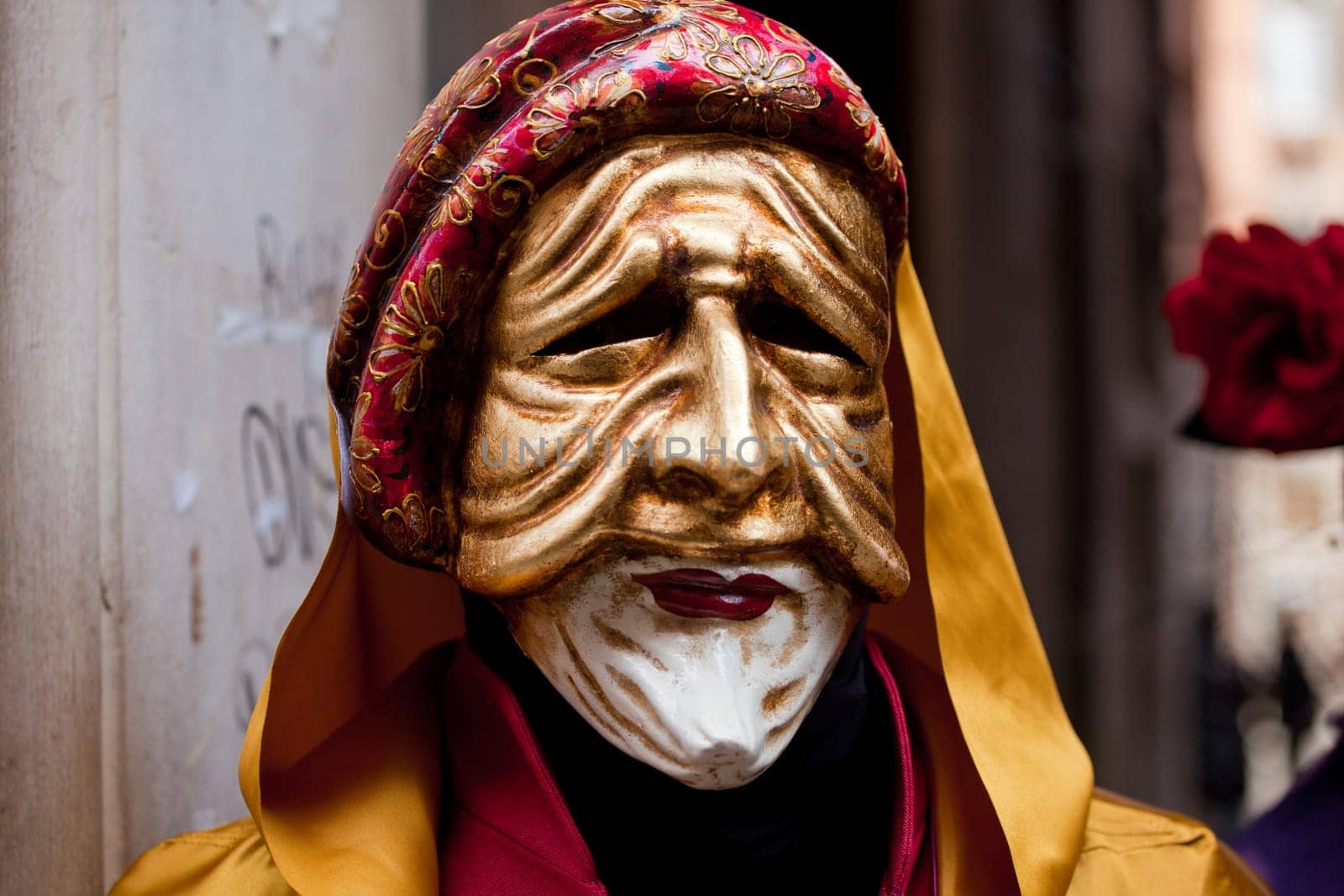 Mask in the Venice carnival