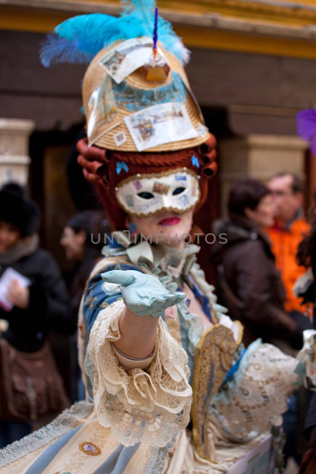 Mask in the Venice carnival