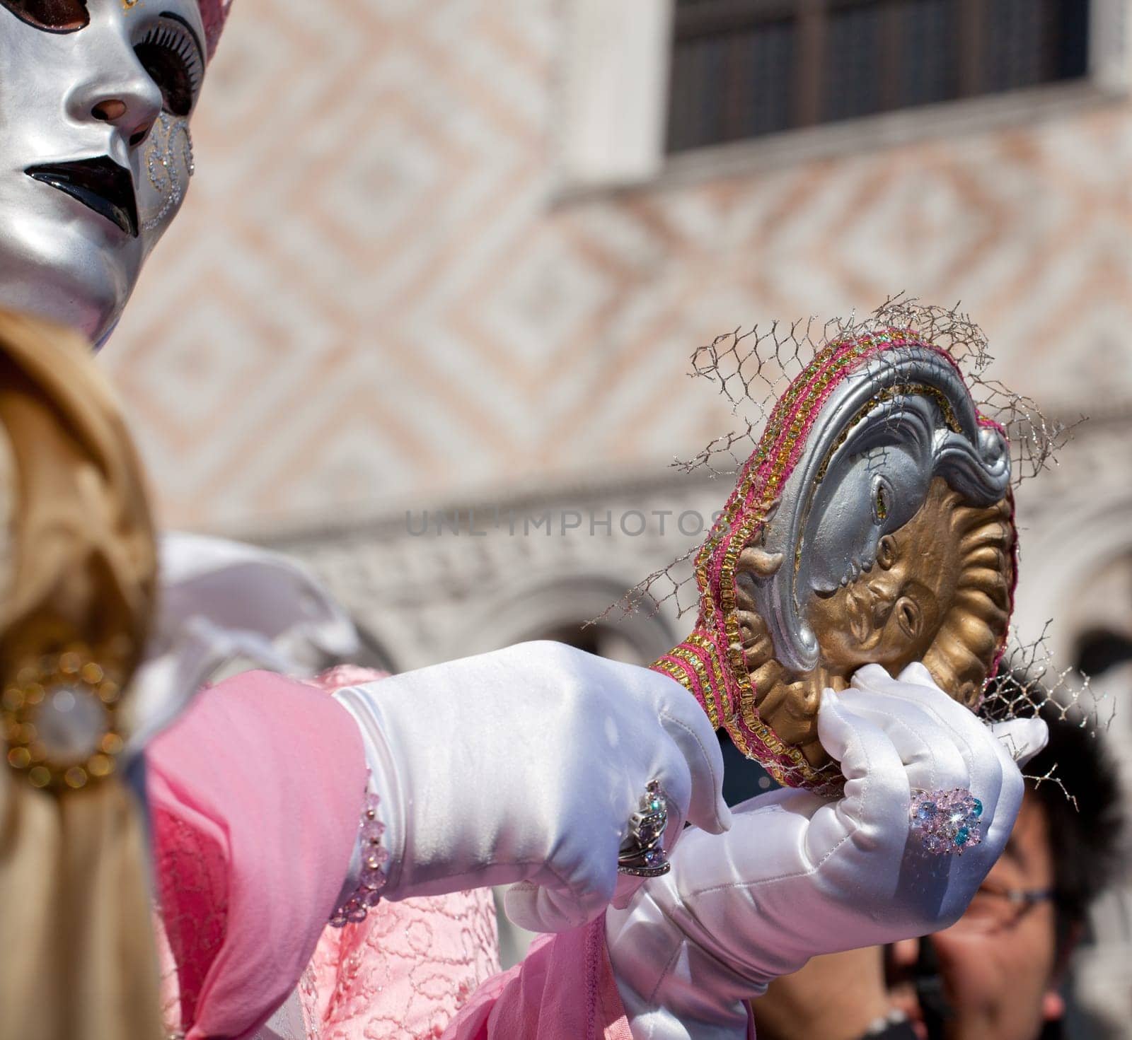 Mask in the Venice carnival