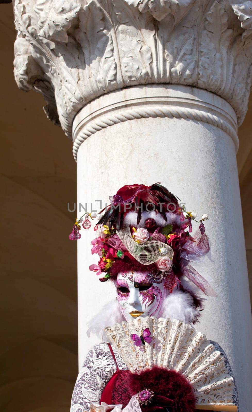 Mask in the Venice carnival