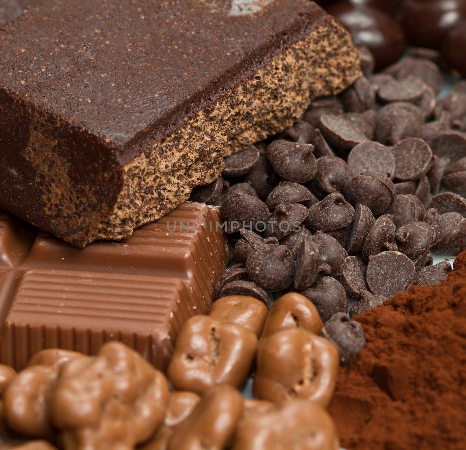 different kind of chocolate