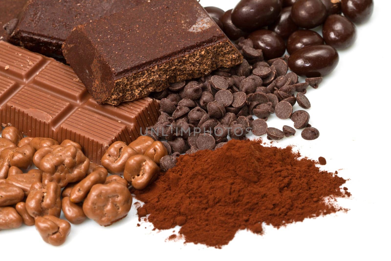 different kind of chocolate