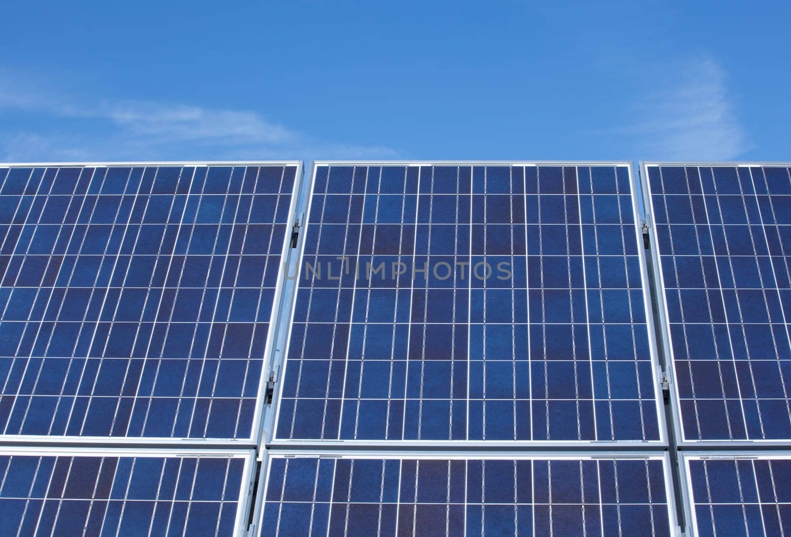 Photo of the Photovoltaic panels