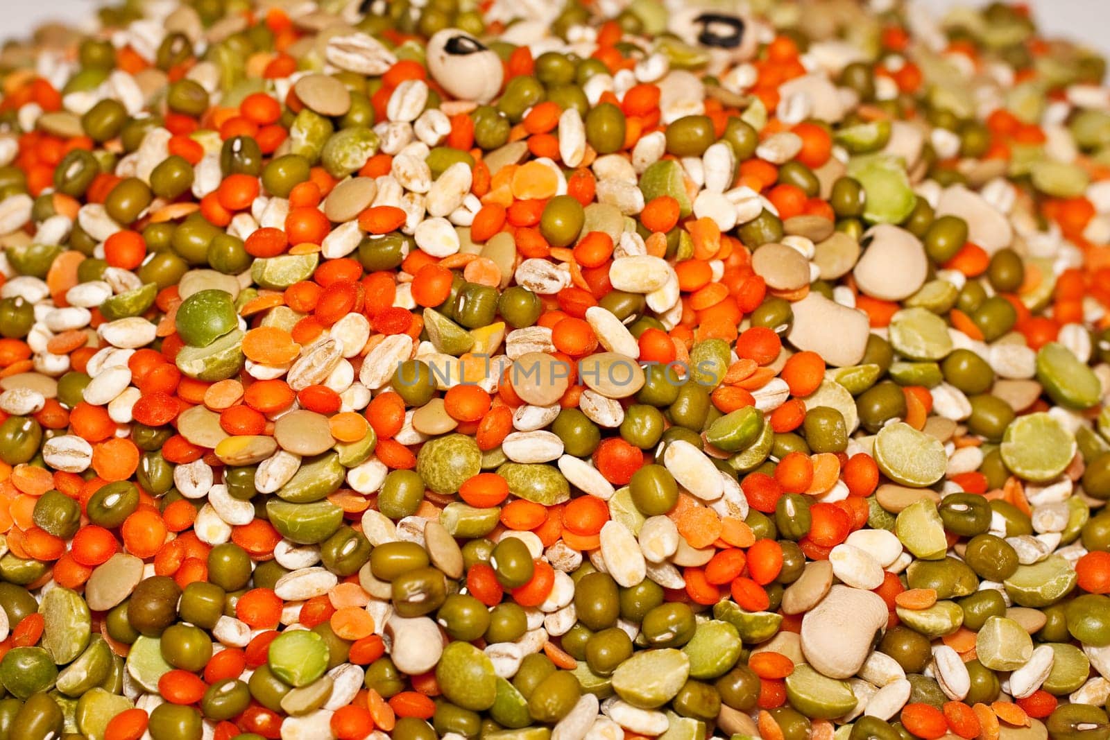Lentils, beans and other legumes