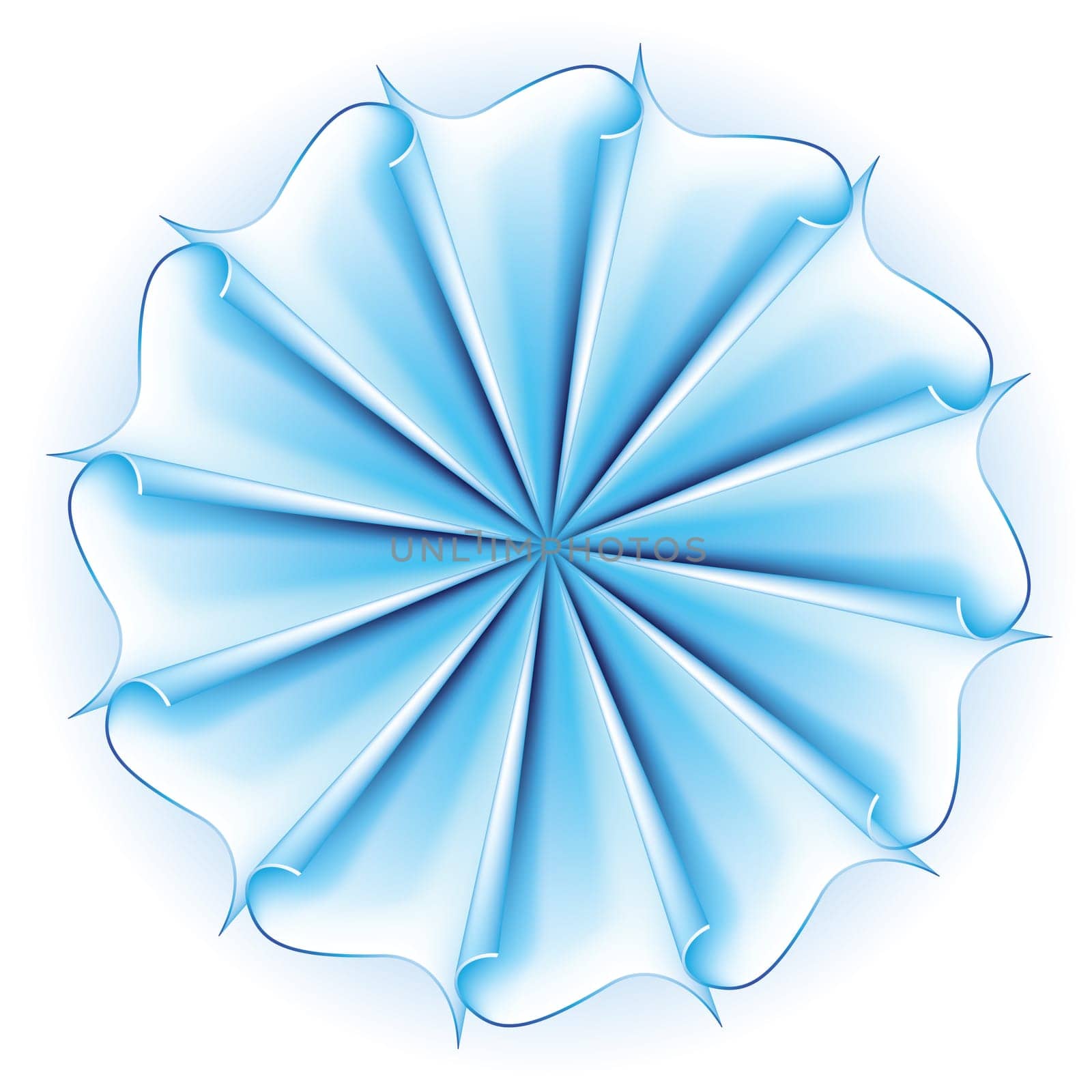 Dynamic Flow Backgrounds #2. Vector illustration on white background.